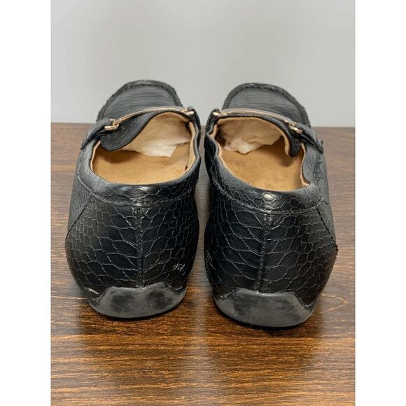 Naturalizer Womens Leather Loafers Black Size 8.5 - Picture 7 of 9